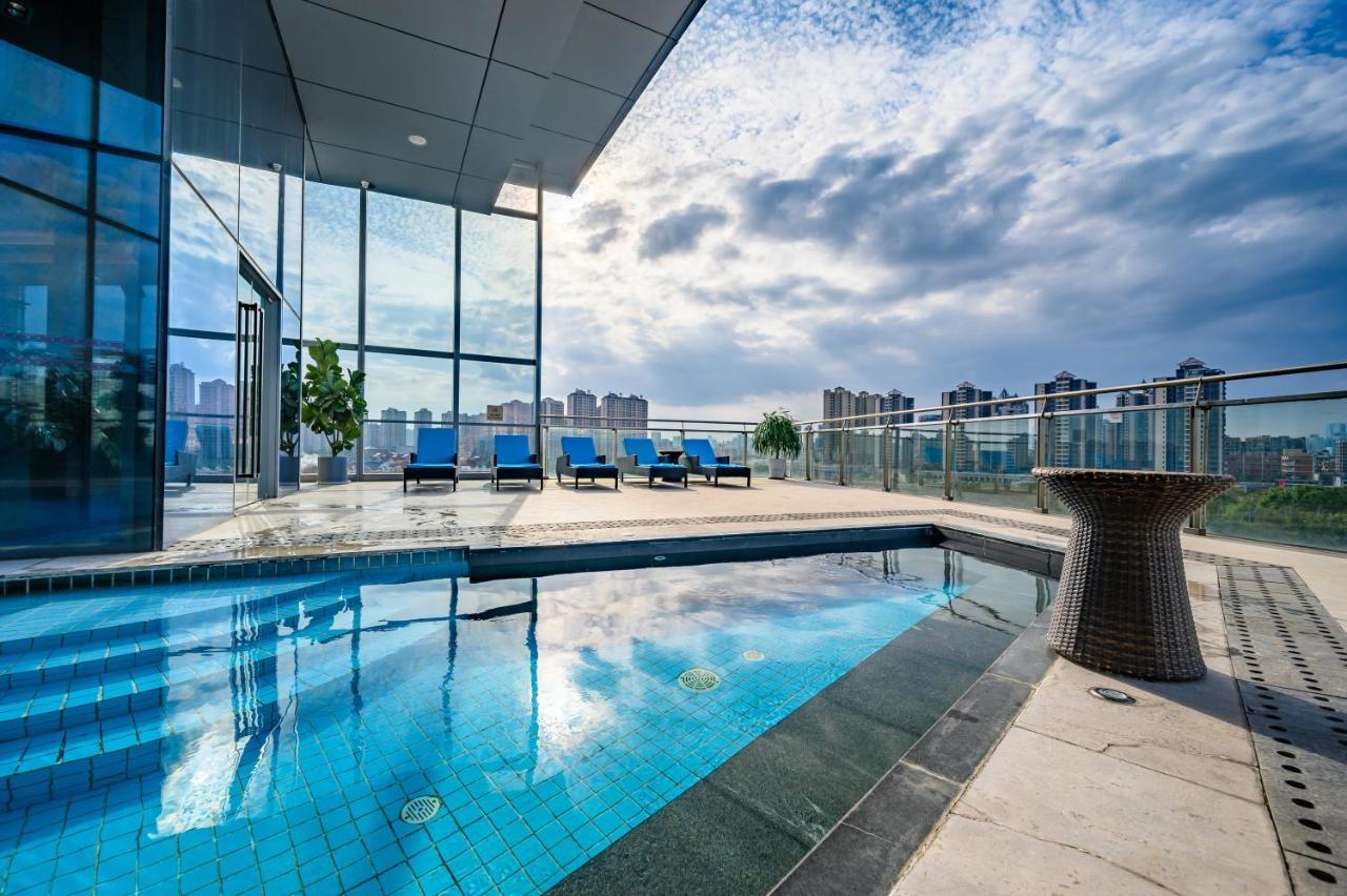 ホテル Crowne Plaza Huizhou By Ihg エクステリア 写真